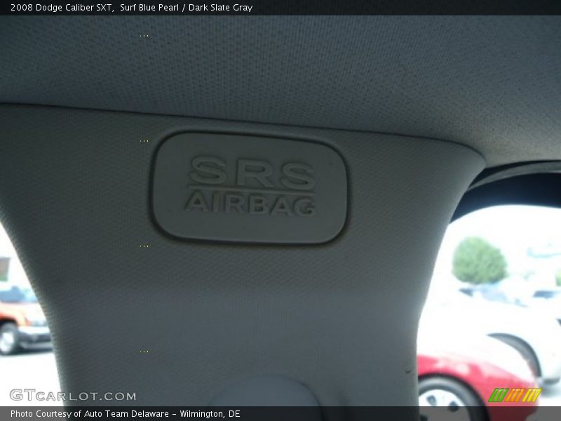 Surf Blue Pearl / Dark Slate Gray 2008 Dodge Caliber SXT