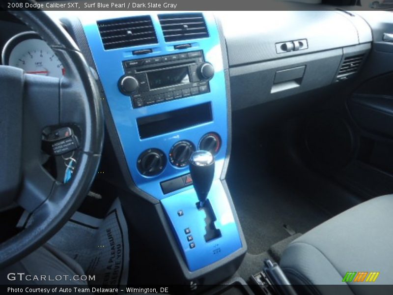 Surf Blue Pearl / Dark Slate Gray 2008 Dodge Caliber SXT