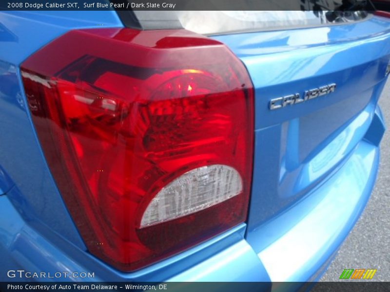Surf Blue Pearl / Dark Slate Gray 2008 Dodge Caliber SXT