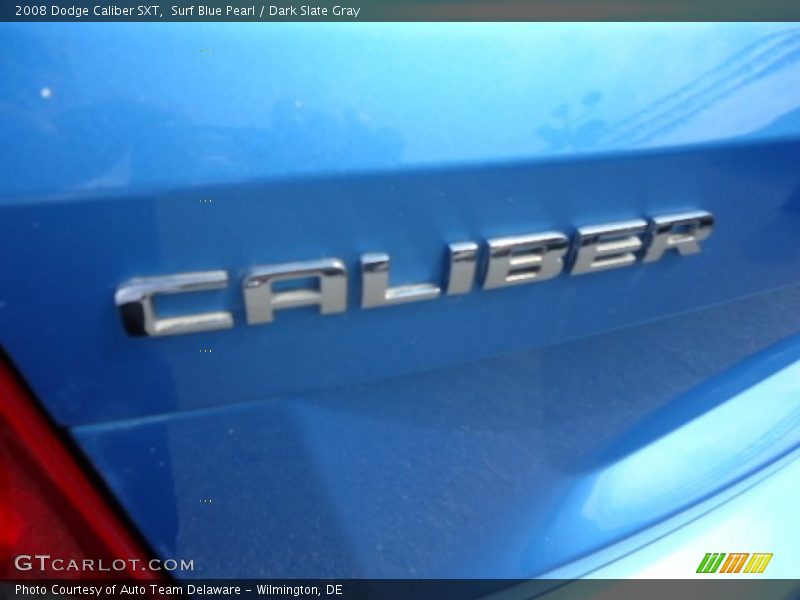Surf Blue Pearl / Dark Slate Gray 2008 Dodge Caliber SXT
