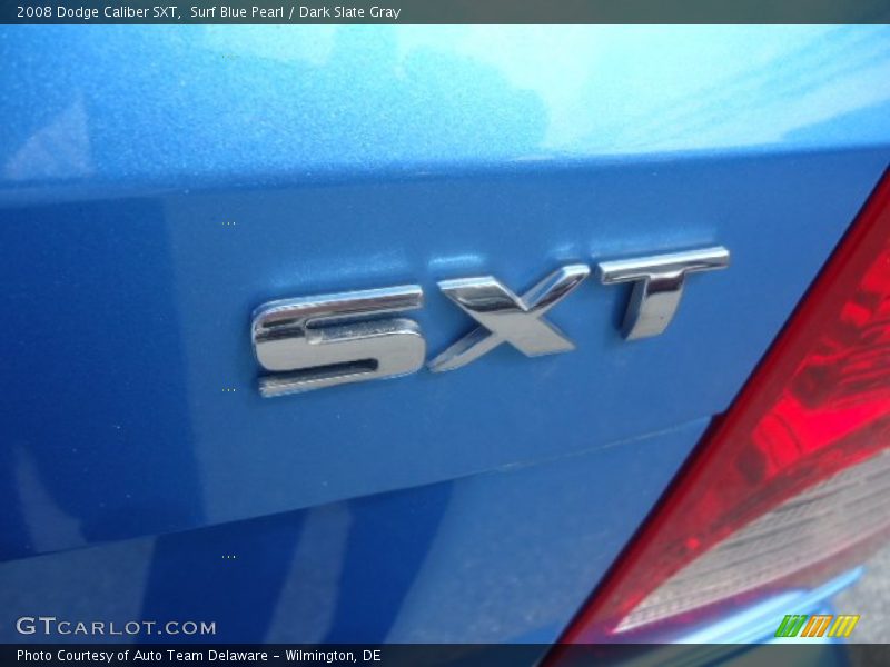 Surf Blue Pearl / Dark Slate Gray 2008 Dodge Caliber SXT
