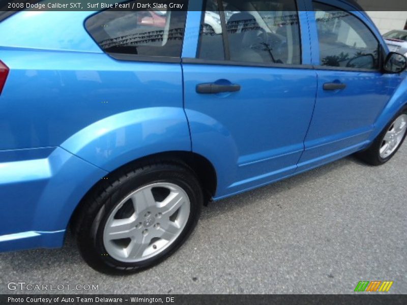 Surf Blue Pearl / Dark Slate Gray 2008 Dodge Caliber SXT