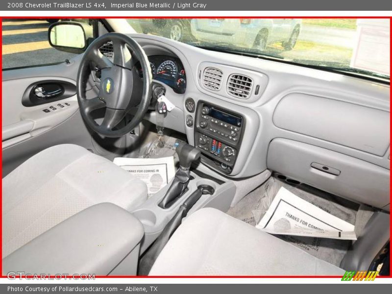 Imperial Blue Metallic / Light Gray 2008 Chevrolet TrailBlazer LS 4x4