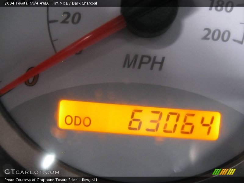 Flint Mica / Dark Charcoal 2004 Toyota RAV4 4WD