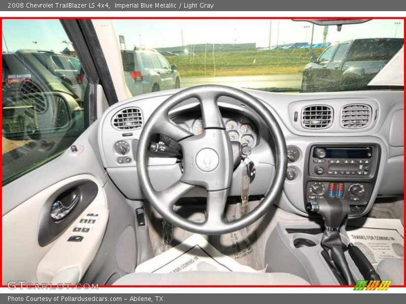 Imperial Blue Metallic / Light Gray 2008 Chevrolet TrailBlazer LS 4x4