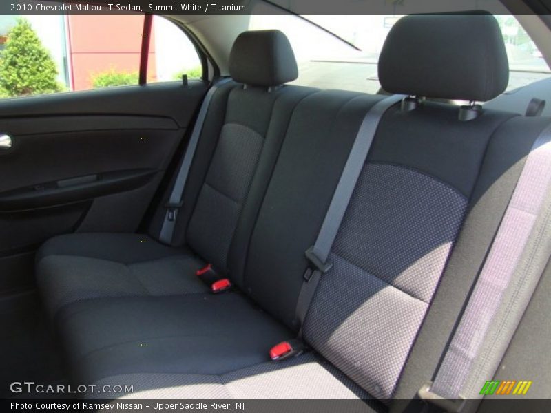 Summit White / Titanium 2010 Chevrolet Malibu LT Sedan