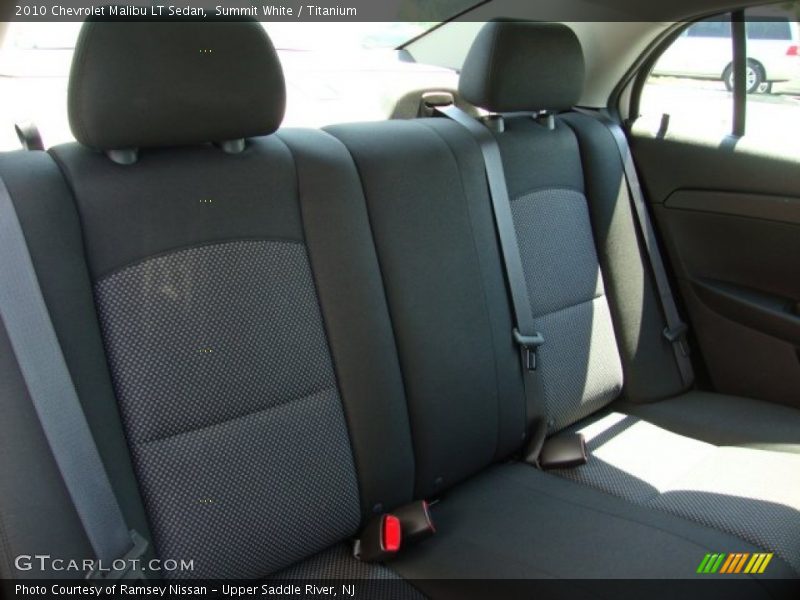 Summit White / Titanium 2010 Chevrolet Malibu LT Sedan