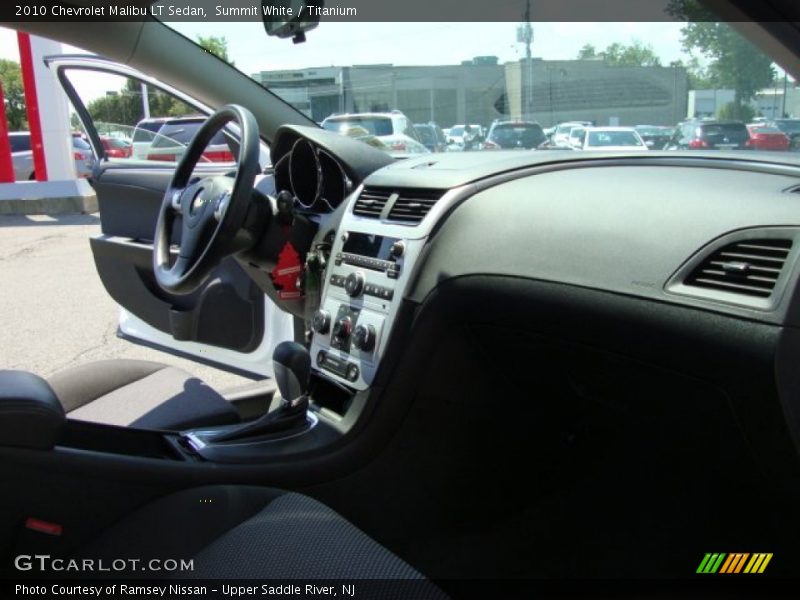 Summit White / Titanium 2010 Chevrolet Malibu LT Sedan