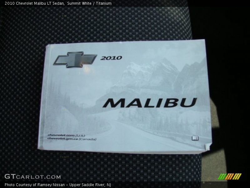 Summit White / Titanium 2010 Chevrolet Malibu LT Sedan