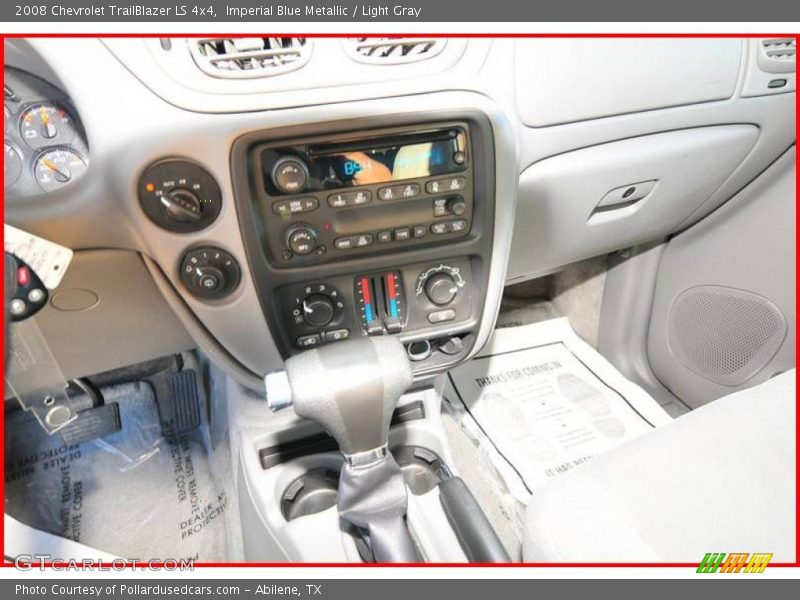 Imperial Blue Metallic / Light Gray 2008 Chevrolet TrailBlazer LS 4x4