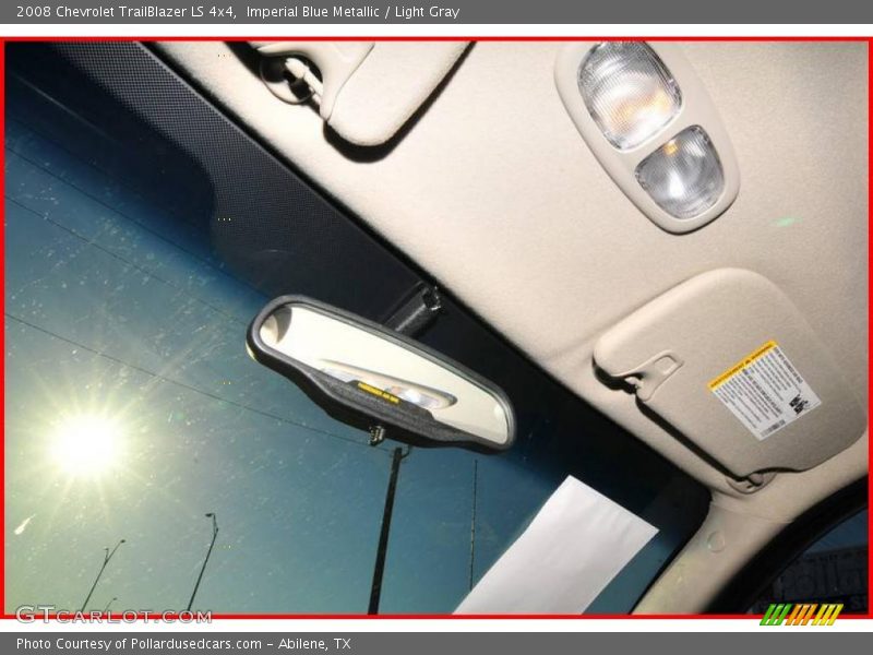 Imperial Blue Metallic / Light Gray 2008 Chevrolet TrailBlazer LS 4x4
