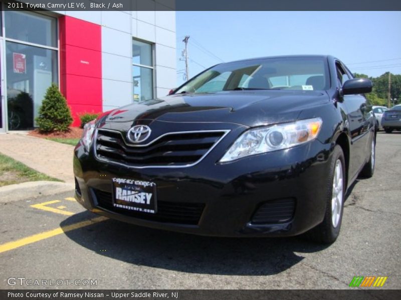 Black / Ash 2011 Toyota Camry LE V6