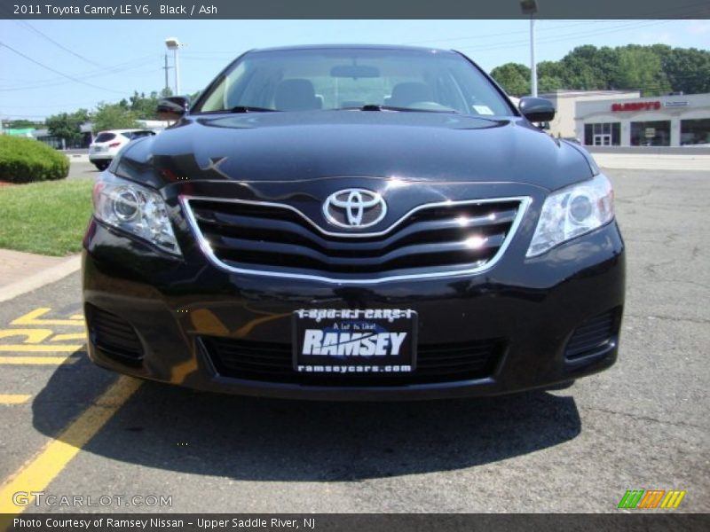 Black / Ash 2011 Toyota Camry LE V6
