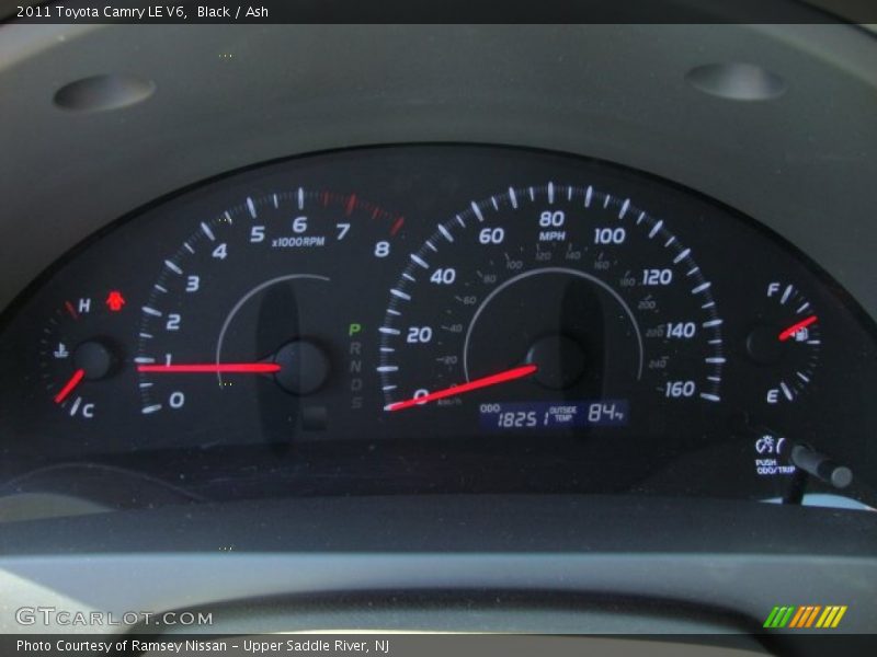 Black / Ash 2011 Toyota Camry LE V6