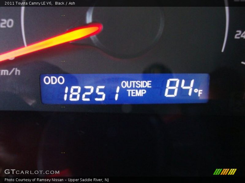 Black / Ash 2011 Toyota Camry LE V6