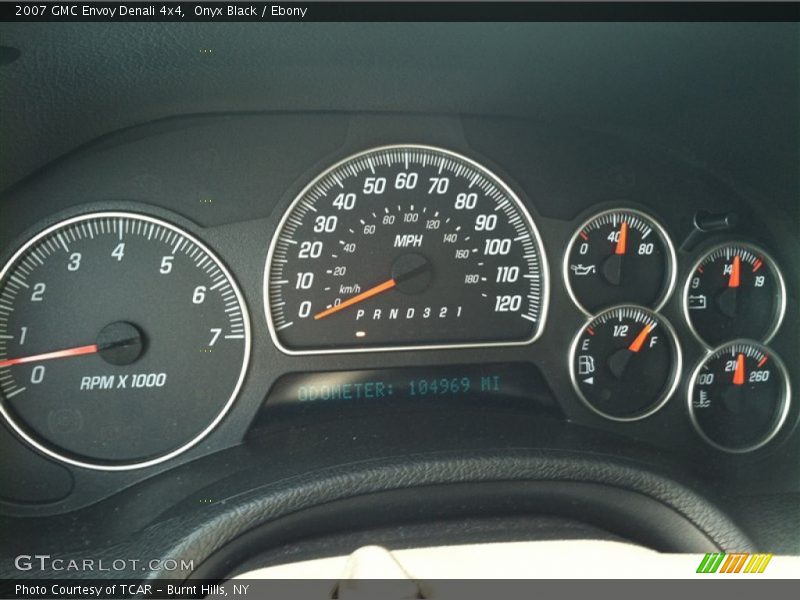 Onyx Black / Ebony 2007 GMC Envoy Denali 4x4