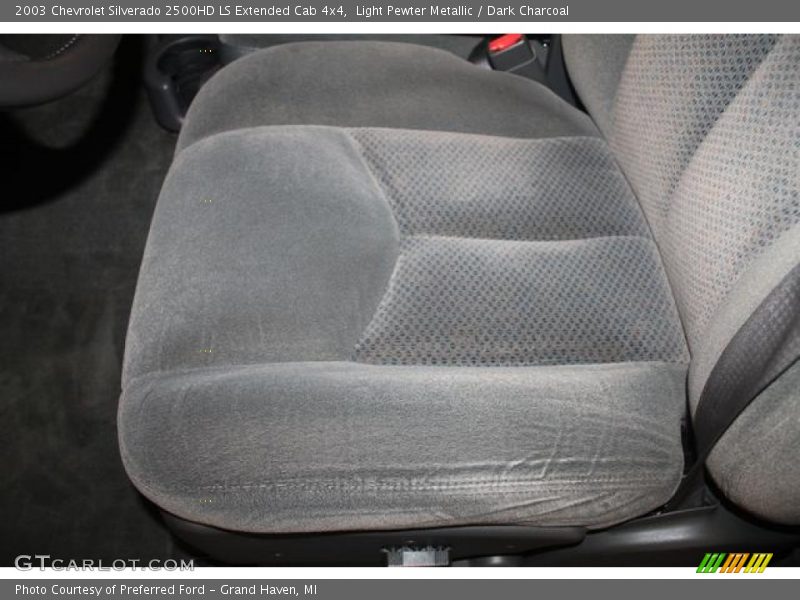 Light Pewter Metallic / Dark Charcoal 2003 Chevrolet Silverado 2500HD LS Extended Cab 4x4