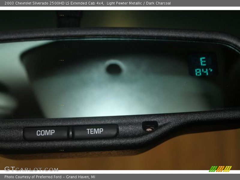 Light Pewter Metallic / Dark Charcoal 2003 Chevrolet Silverado 2500HD LS Extended Cab 4x4