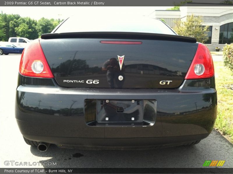 Carbon Black Metallic / Ebony 2009 Pontiac G6 GT Sedan