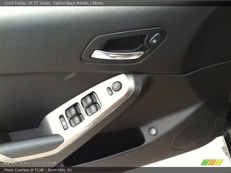 Carbon Black Metallic / Ebony 2009 Pontiac G6 GT Sedan