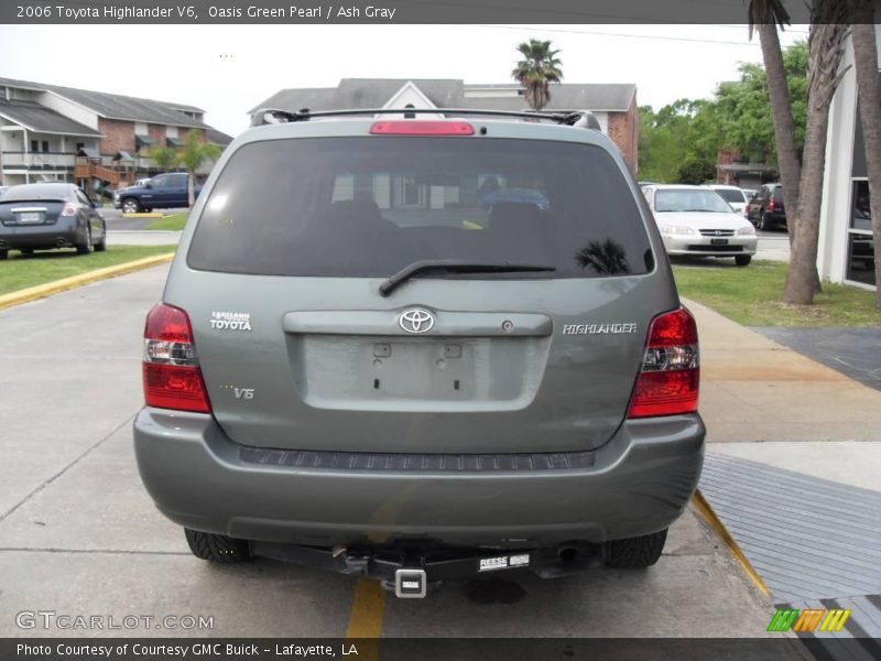 Oasis Green Pearl / Ash Gray 2006 Toyota Highlander V6