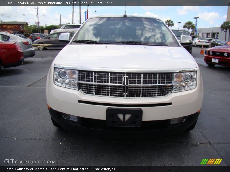 White Platinum Tri Coat / Medium Light Stone 2009 Lincoln MKX