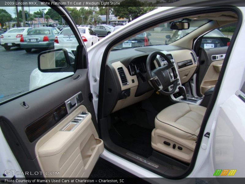 White Platinum Tri Coat / Medium Light Stone 2009 Lincoln MKX