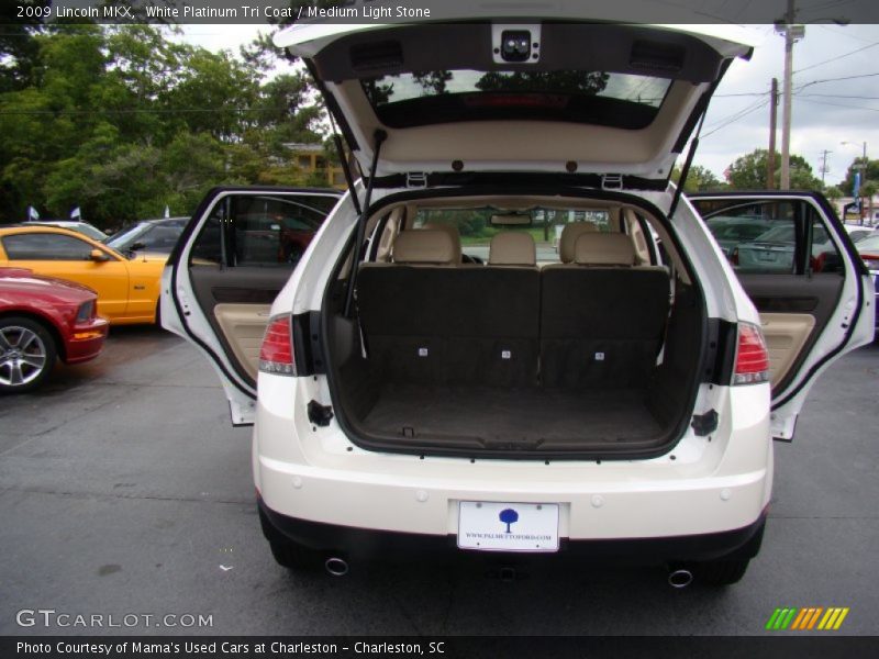 White Platinum Tri Coat / Medium Light Stone 2009 Lincoln MKX