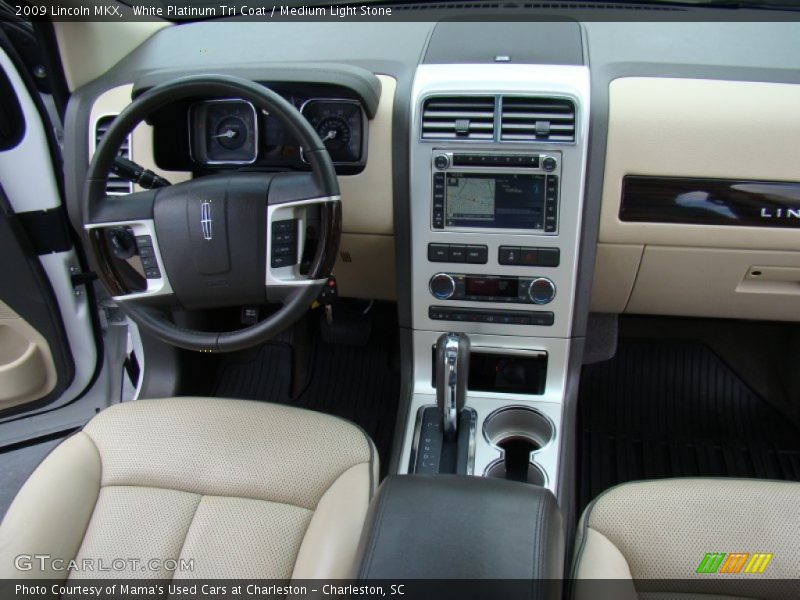 White Platinum Tri Coat / Medium Light Stone 2009 Lincoln MKX