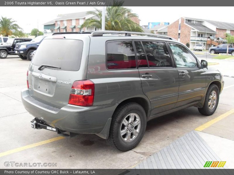 Oasis Green Pearl / Ash Gray 2006 Toyota Highlander V6