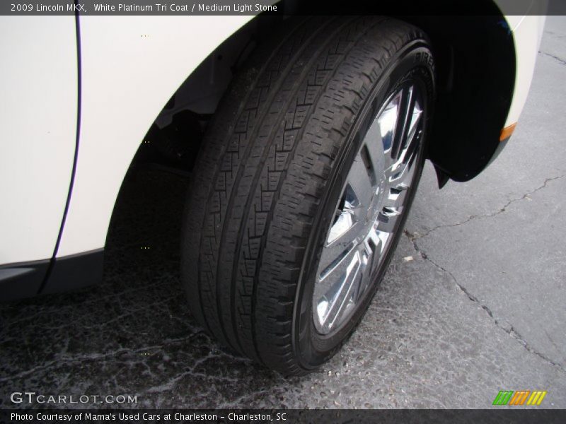 White Platinum Tri Coat / Medium Light Stone 2009 Lincoln MKX