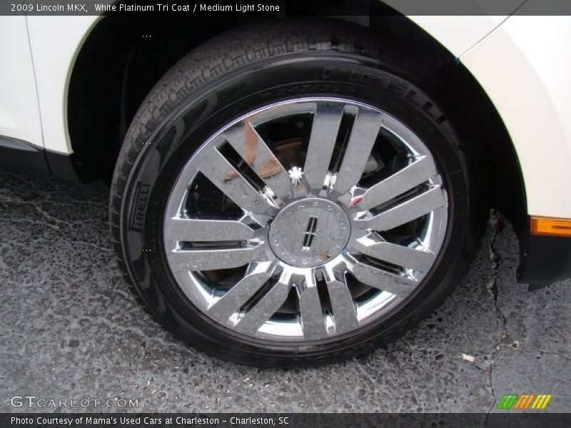 White Platinum Tri Coat / Medium Light Stone 2009 Lincoln MKX