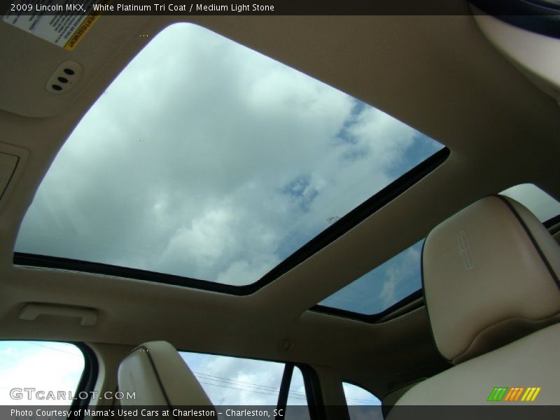 White Platinum Tri Coat / Medium Light Stone 2009 Lincoln MKX