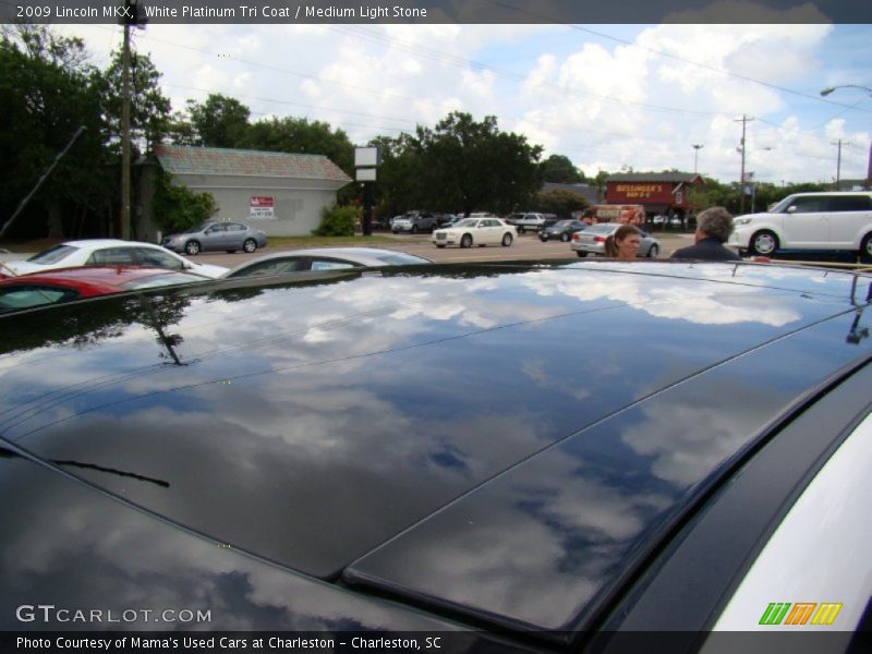 White Platinum Tri Coat / Medium Light Stone 2009 Lincoln MKX