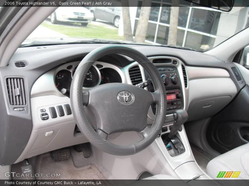 Oasis Green Pearl / Ash Gray 2006 Toyota Highlander V6