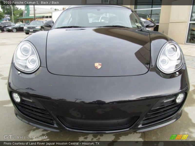 Black / Black 2010 Porsche Cayman S