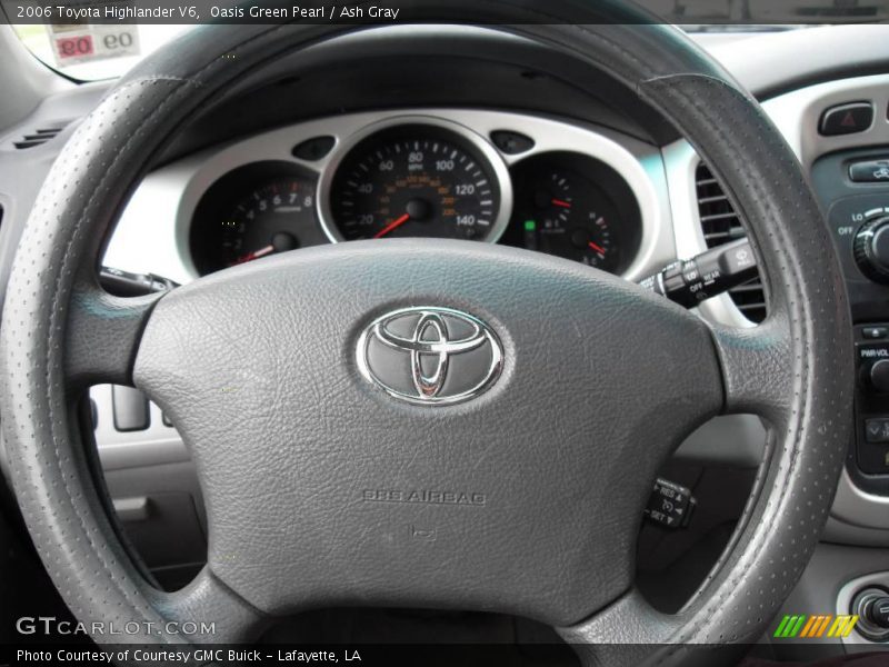 Oasis Green Pearl / Ash Gray 2006 Toyota Highlander V6