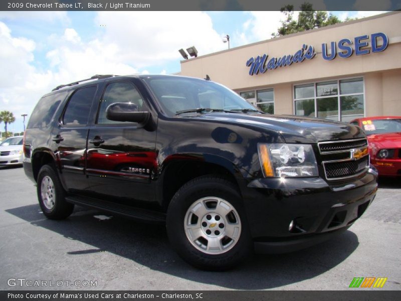 Black / Light Titanium 2009 Chevrolet Tahoe LT