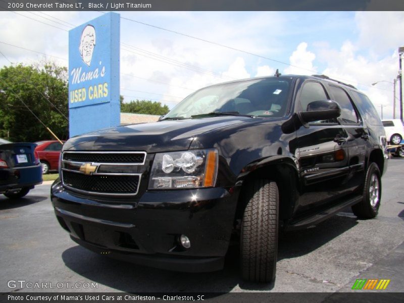 Black / Light Titanium 2009 Chevrolet Tahoe LT