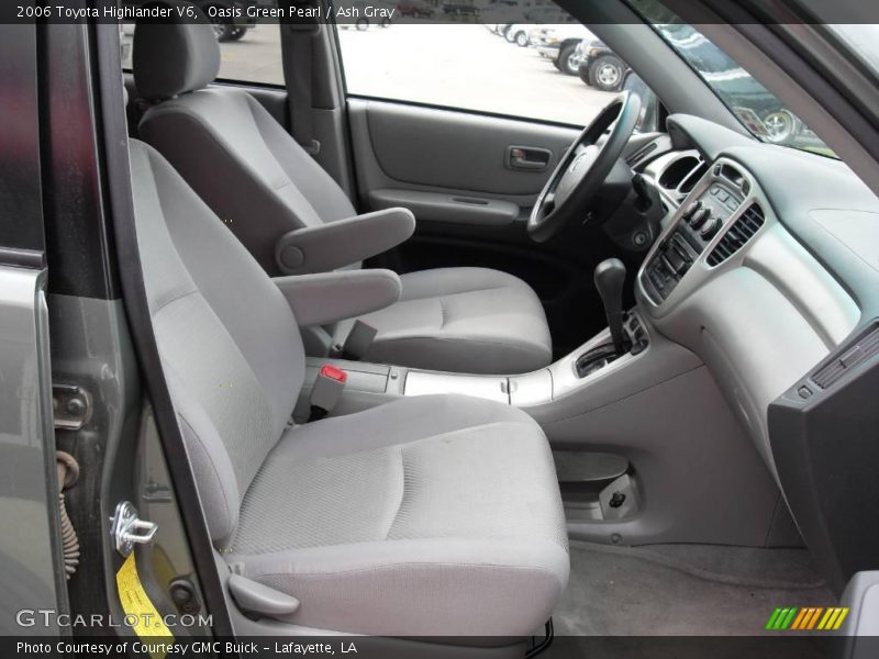 Oasis Green Pearl / Ash Gray 2006 Toyota Highlander V6