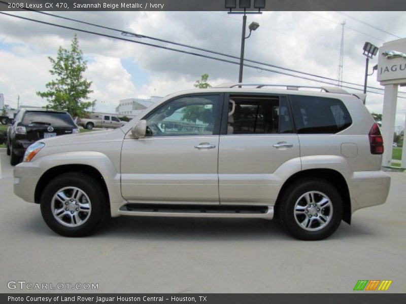 Savannah Beige Metallic / Ivory 2008 Lexus GX 470