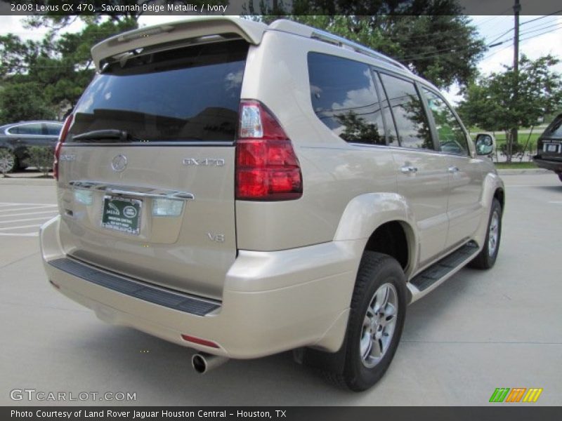 Savannah Beige Metallic / Ivory 2008 Lexus GX 470