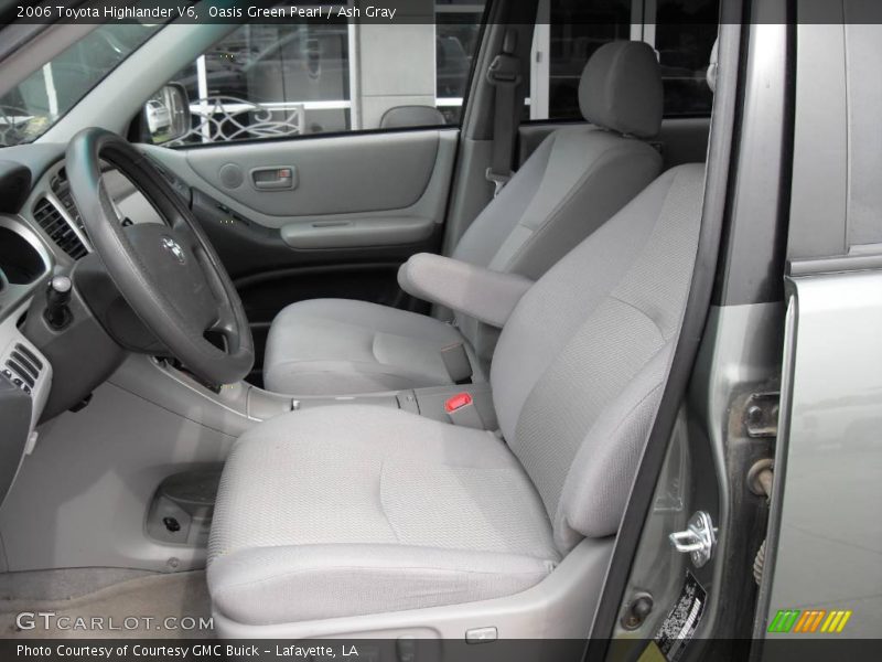Oasis Green Pearl / Ash Gray 2006 Toyota Highlander V6