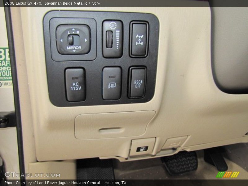 Savannah Beige Metallic / Ivory 2008 Lexus GX 470