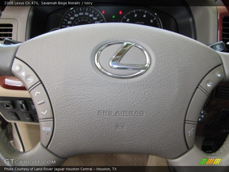 Savannah Beige Metallic / Ivory 2008 Lexus GX 470