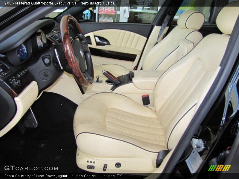 Front Seat of 2006 Quattroporte Executive GT