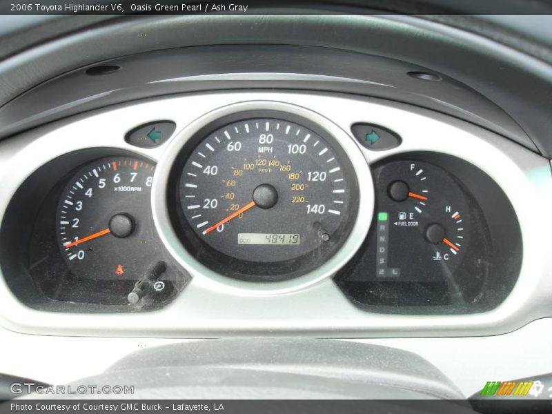 Oasis Green Pearl / Ash Gray 2006 Toyota Highlander V6