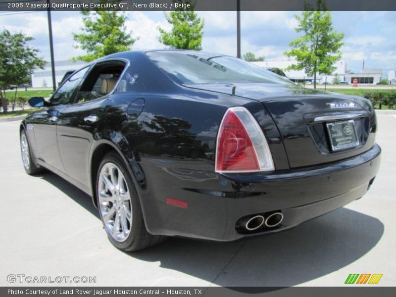 Nero (Black) / Beige 2006 Maserati Quattroporte Executive GT
