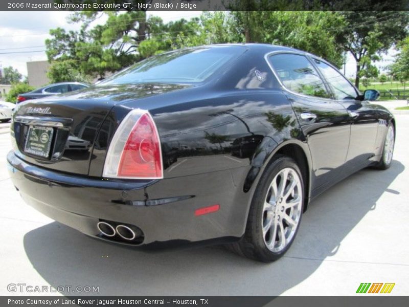 Nero (Black) / Beige 2006 Maserati Quattroporte Executive GT