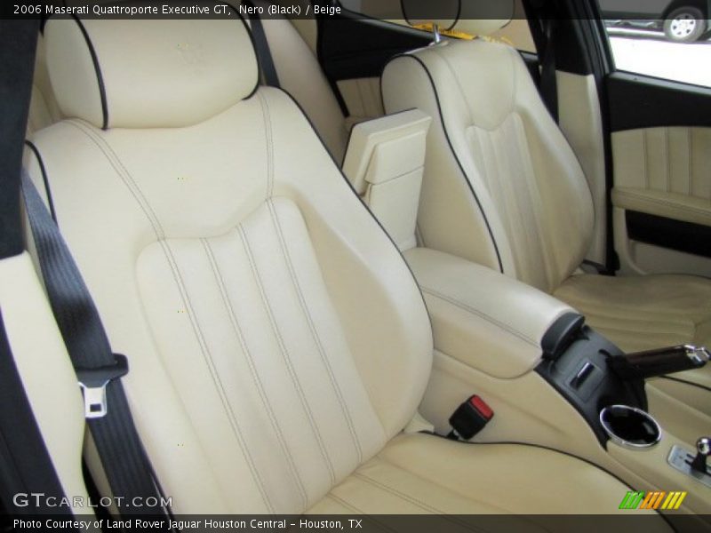 Nero (Black) / Beige 2006 Maserati Quattroporte Executive GT